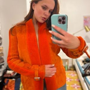 Vintage orange jacket